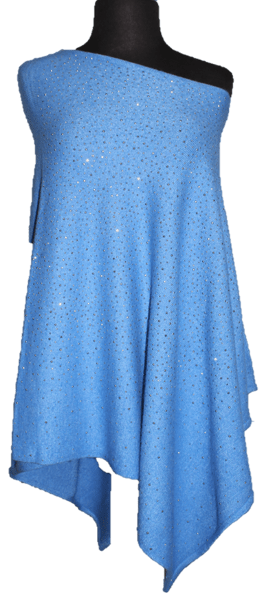 La Fiorentina Poncho with Embellishments